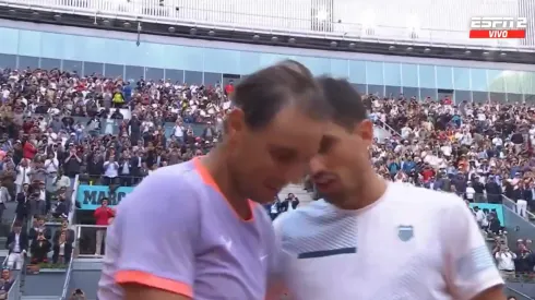 El pedido de Cachín a Nadal tras la victoria del ibérico.