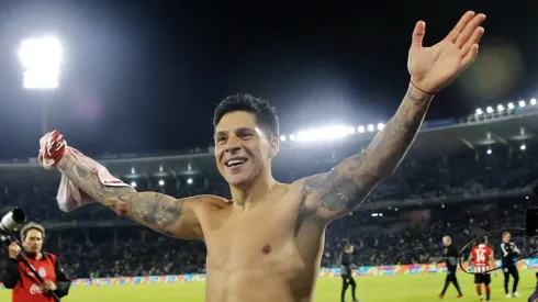 El exjugador de River volvió a celebrar ante Boca.