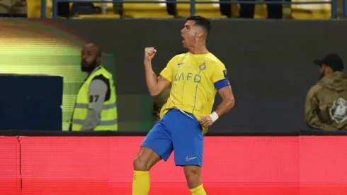 El grito de Cristiano Ronaldo tras su doblete.
