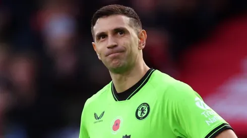 Emiliano Martínez, arquero de Aston Villa de Inglaterra (Getty Images).
