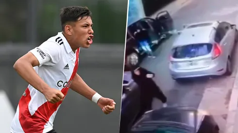 VIDEO | Así le robaron el auto al jugador de River Ulises Giménez