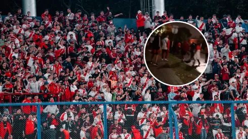 Simpatizantes del Millonario fueron agredidos por hinchas de Nacional.