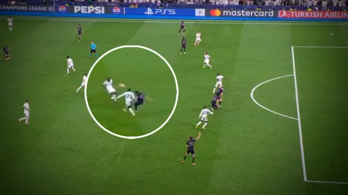 La acción más polémica del Real Madrid vs Bayern.
