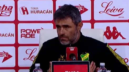 Vaccari estalló tras la polémica derrota de Defensa y Justicia ante Huracán: "Me chupan las pelotas"