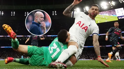 El golpe entre Ederson y Cuti Romero pone en problemas a Guardiola