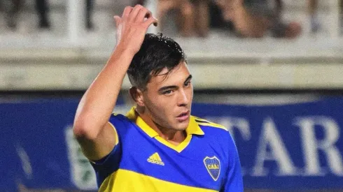 Aaron Anselmino y un debut prometedor en Primera (Foto: Prensa Boca).
