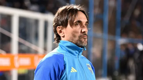 Diego Martínez, el entrenador de Boca.
