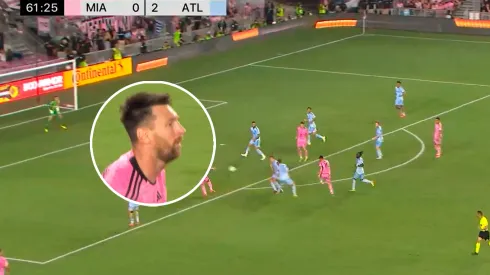 El golazo de Messi contra Atlanta United.
