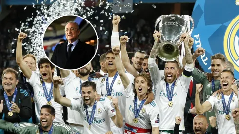 Florentino Pérez invitó a un ex Real Madrid a su palco para la final de la Champions League