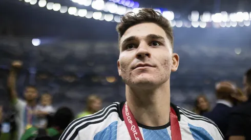 Julián Álvarez recordó la final de Qatar con la Selección Argentina
