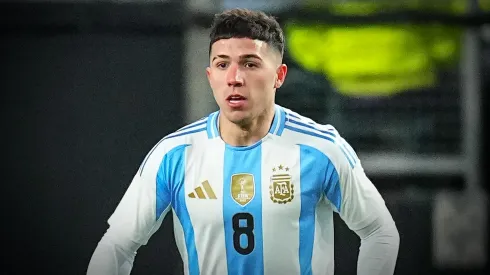 Enzo Fernández, Selección Argentina.
