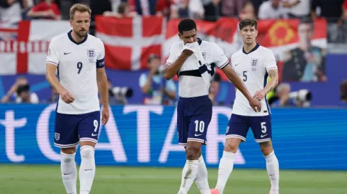 La selección de Inglaterra, muy criticada por la prensa.
