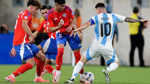 Argentina y Chile se enfrentaron en la Copa América con picos de rating inéditos para la competencia (IMAGO)
