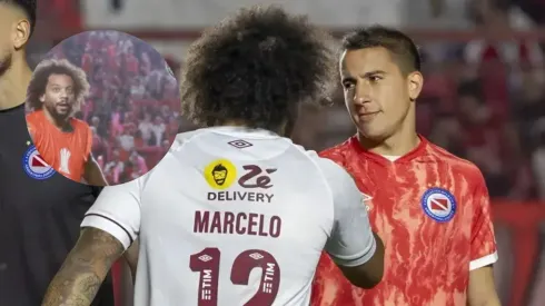 La reacción de Marcelo ante la reaparición de Luciano Sánchez en Argentinos Juniors