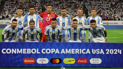 Argentina prepara su partido de semifinales de la Copa América 2024.
