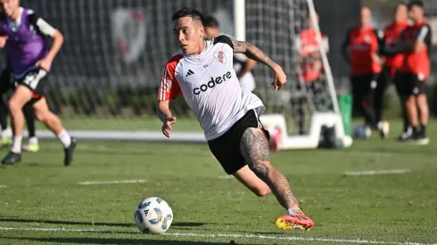 Esequiel Barco, con todo listo para irse a Rusia.
