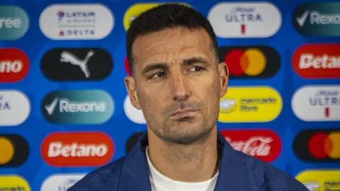 Scaloni, el entrenador de la Selección Argentina.
