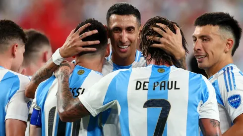 Messi emocionó a Di María antes del partido con Canadá