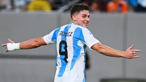 La reacción de River al gol de Julián Álvarez en Argentina vs. Canadá