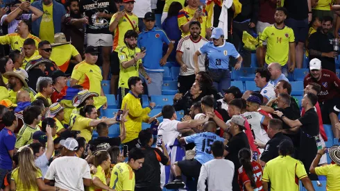 VIDEO | Uruguay y Colombia terminaron a las piñas en las tribunas tras las semifinales de la Copa América