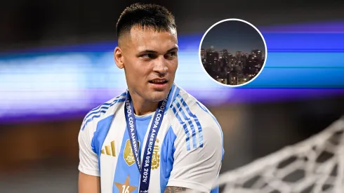 Entre balcones: captaron el feroz grito de los hinchas argentinos en Buenos Aires en el gol de Lautaro Martínez