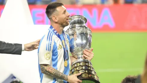 La felicidad plena de Lionel Messi.
