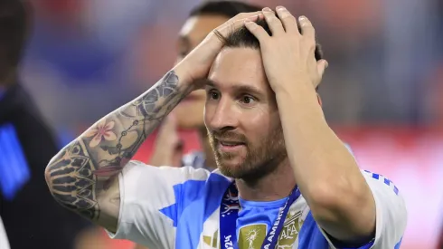 Messi, en la piel de un jugador de Boca.

