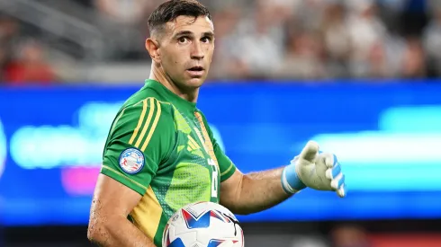 Dibu Martínez, arquero de la Selección Argentina