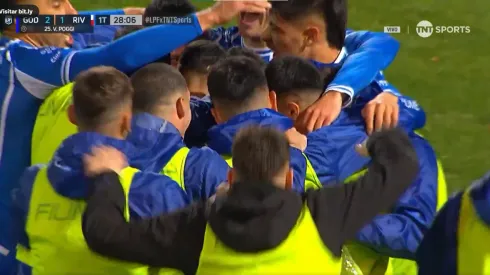 Poggi aprovechó un error de Armani para anotar su segundo gol.
