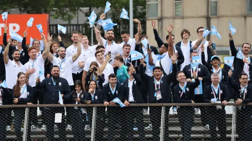 Los deportistas argentinos formaron parte de la ceremonia inaugural de los Juegos Olímpicos. 
