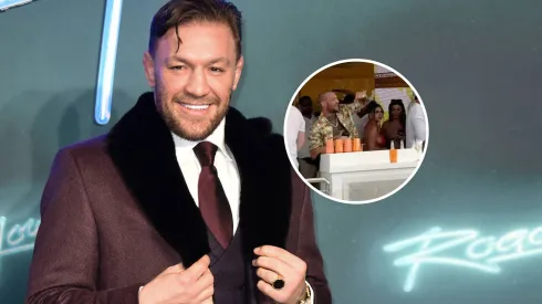 Conor McGregor de fiesta en un yate con la plata que ganó gracias a la Selección Argentina