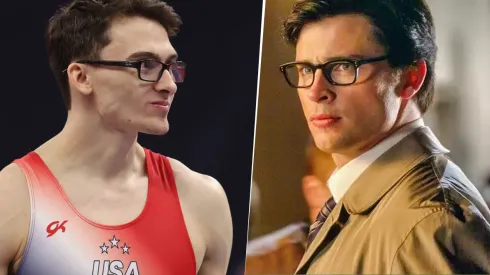 Stephen Nedoroscik comparado con Superman en los Juegos Olímpicos
