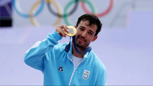El freestyler argentino se colgó el oro en BMX.
