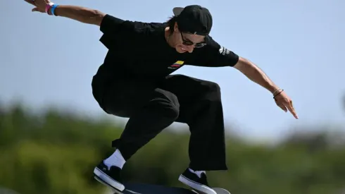 Jhancarlos González en acción.