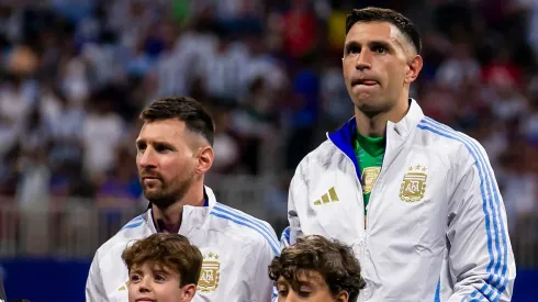 Messi y Dibu Martínez, dos de las figuras de Argentina en la Copa América 2024.
