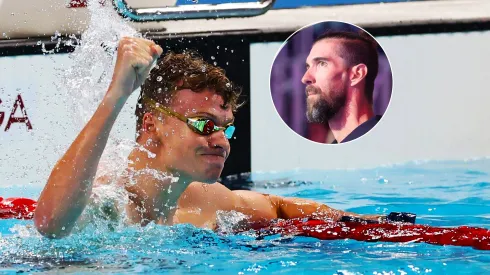 La inesperada reacción de Michael Phelps cuando Léon Marchand le rompió su récord olímpico en París 2024