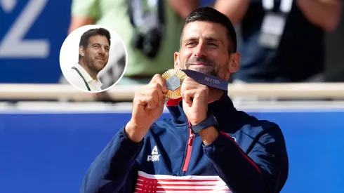 Así reaccionó Juan Martín Del Potro a la medalla de oro de Novak Djokovic en París 2024 tras vencer a Carlos Alcaraz