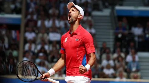 Novak Djokovic, medalla de oro en París.

