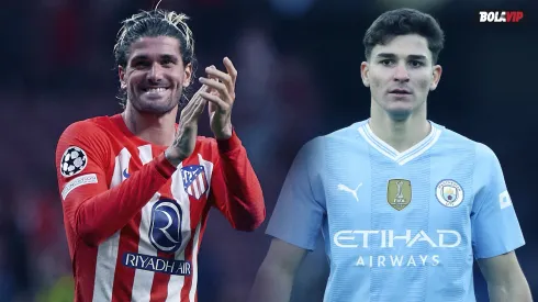 El guiño de Rodrigo De Paul a Julián Álvarez mientras lo espera en Atlético de Madrid