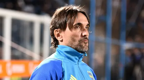 Diego Martínez, el entrenador de Boca.
