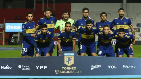 El equipo de Boca que enfrentó a Unión en 2021.
