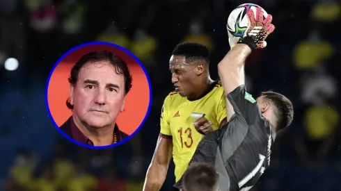 Néstor Lorenzo tuvo un problema con Yerry Mina, a quien Dibu Martínez humilló en la Copa América 2021.
