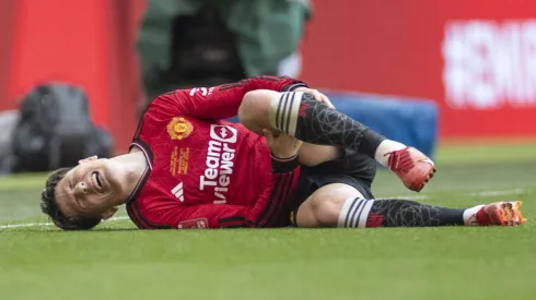 Alejandro Garnacho, protagonista en la Community Shield 2024.
