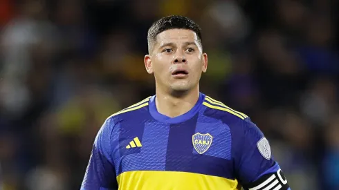 Marcos Rojo, defensor y capitán de Boca. Está en duda para el duelo con Cruzeiro 
