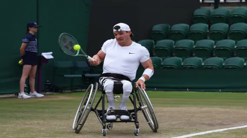 Gustavo Fernández representará a Argentina en tenis sobre silla de ruedas. (Imago)
