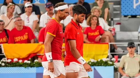 Rafael Nadal y Carlos Alcaraz
