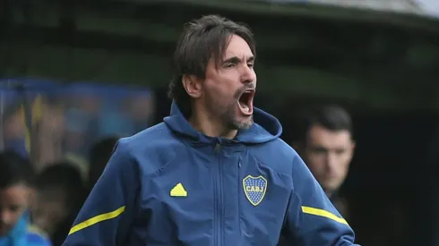 Diego Martínez, el entrenador de Boca.
