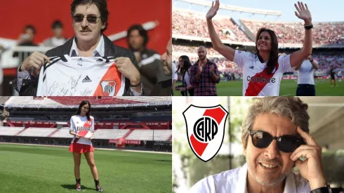 Los 30 hinchas famosos más apasionados de River Plate.