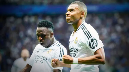 Mbappé y Vinícius, campeones con Real Madrid en Varsovia.
