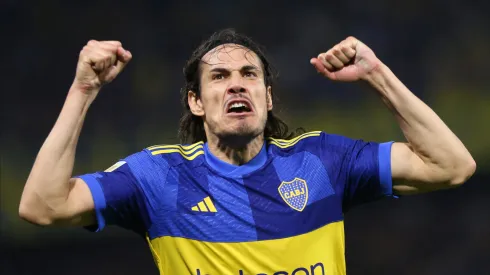 Cavani, el goleador de Boca.
